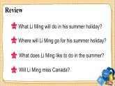 冀教版英语6年级下册 Unit 3 Lesson 17 Danny's Summer Holiday PPT课件