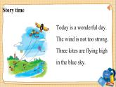 冀教版英语6年级下册 Unit 3 Lesson 18 Three Kites in the Sky PPT课件
