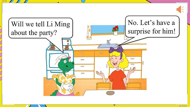 冀教版英语6年级下册 Unit 4 Lesson 21 A Party for Li Ming PPT课件06