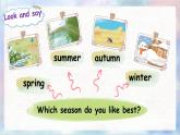 Unit 2 My favourite season PA Let's talk 課件