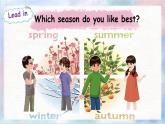 Unit 2 My favourite season PB Let's learn 课件