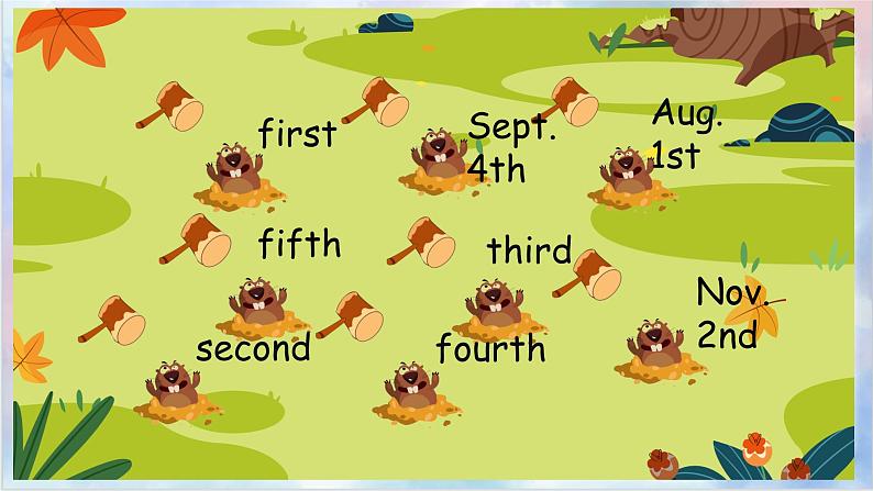 【精优公开课】Unit 4 When is the art show PB Let's learn 课件第3页