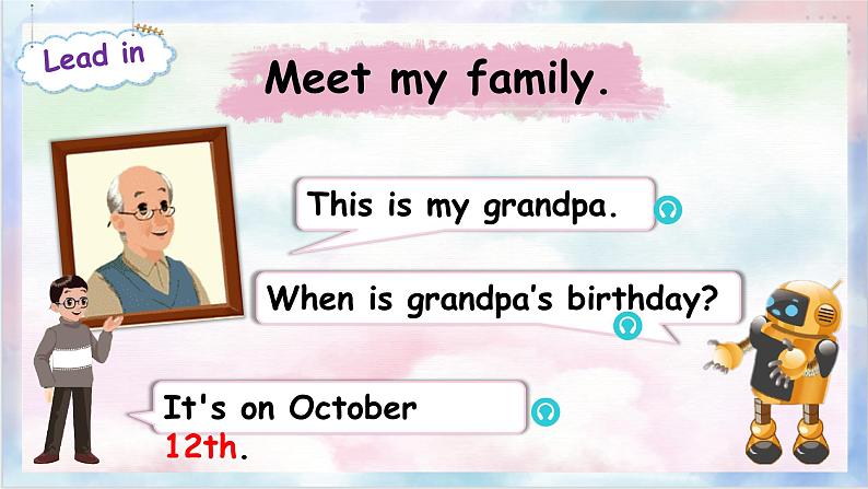 【精优公开课】Unit 4 When is the art show PB Let's learn 课件第6页