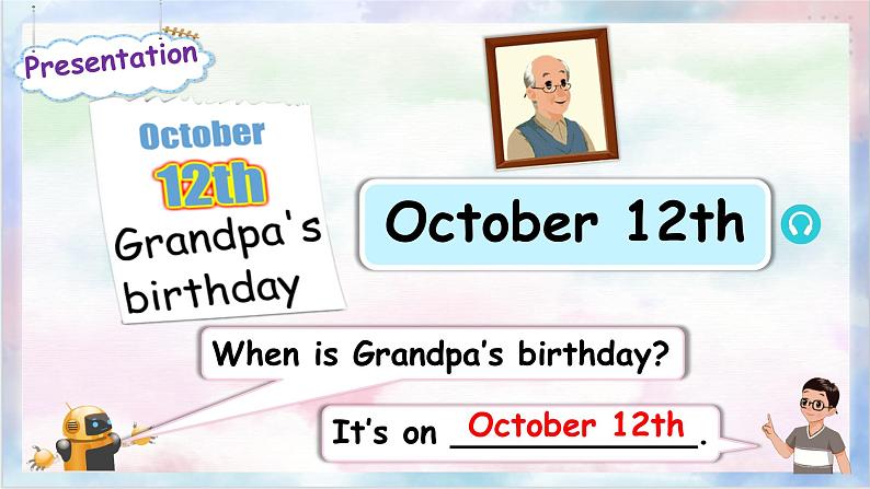 【精优公开课】Unit 4 When is the art show PB Let's learn 课件第8页