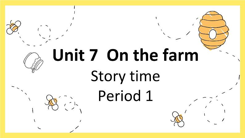 译林版英语三年级下册 U7 Story time PPT课件01