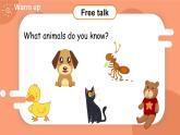 Unit 4 We love animals 第2课时 A Let's learn & Let's chant 课件+教案+导学案+同步练习+音视频素材全套