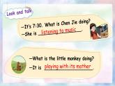 Unit 6 Work quietly PB Let's learn 课件