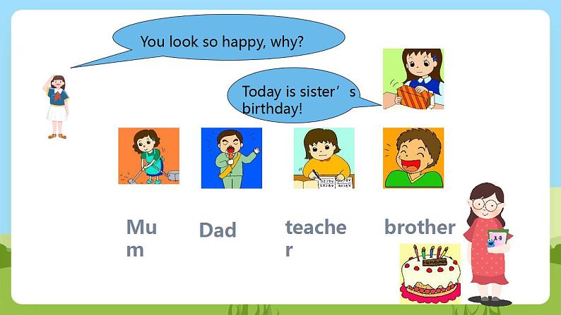 川教版英语四年级下册Unit 4 Lesson 1《You Look So Happy!》课件+教案（含2课时）06