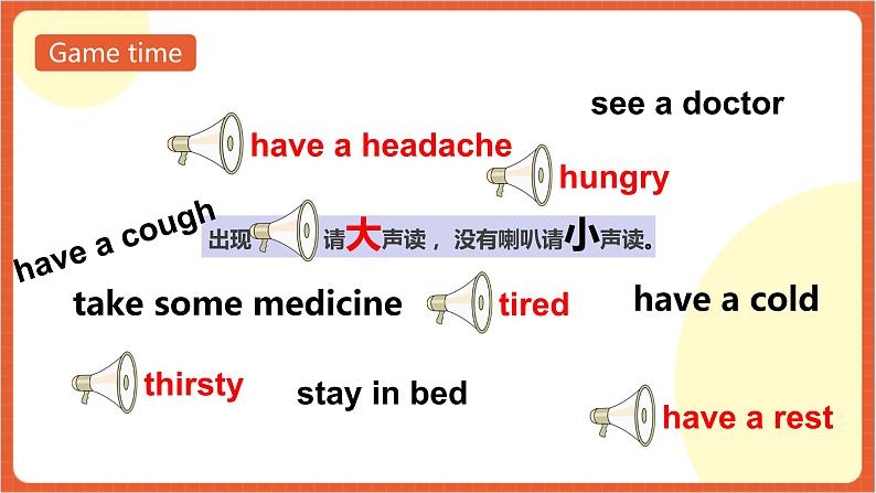 川教版英语六下Unit 1 Lesson 3 What’s wrong with you Let's talk  课件+教案+练习+素材05