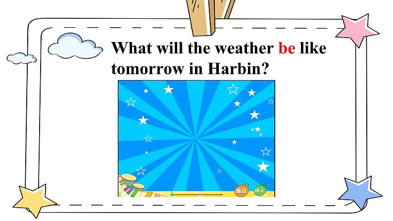 【核心素养目标】外研版小学英语（三起）六下Module2-Unit2 It will snow in Harbin. 课件+教案+同步分层练习（含教学反思和答案）03