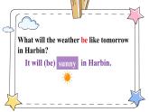 【核心素养目标】外研版小学英语（三起）六下Module2-Unit2 It will snow in Harbin. 课件+教案+同步分层练习（含教学反思和答案）