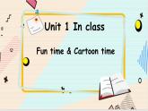英语译林三(下) Unit 1 第2课时 Fun time & Cartoon time PPT课件