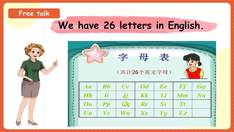 【新课标核心素养】人教版英语三下 Unit 1 Welcome back to school PA Let's spell 课件+教案 +素材05