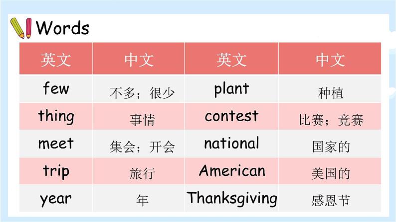 Unit 3 My school calendar 单元复习 课件（含音视频素材）+知识点+测试卷（含听力 有解析）08