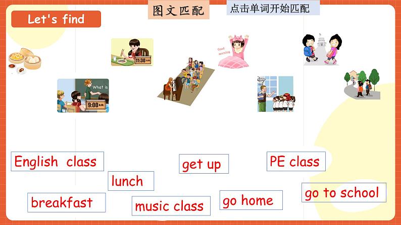 【新课标】人教版英语四下 Unit 2 What time is it B Read and write 课件 第3页