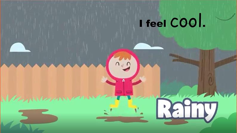 【新课标核心素养】人教版英语四下 Unit 3 Weather A Let's talk 课件+教案+素材05