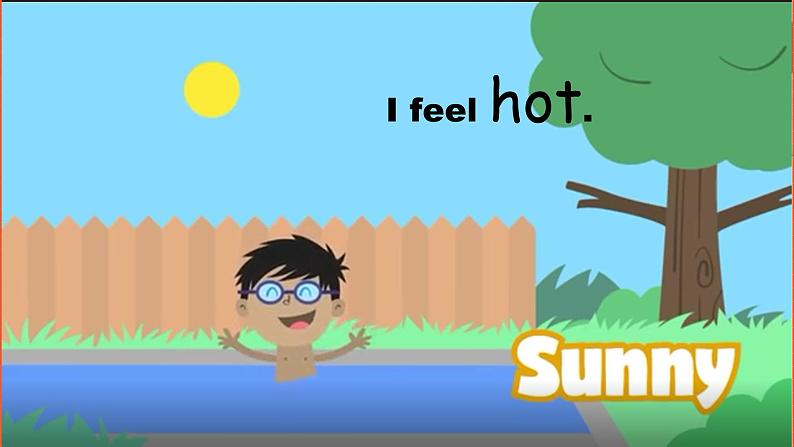 【新课标核心素养】人教版英语四下 Unit 3 Weather A Let's talk 课件+教案+素材06