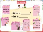 【公开课】Unit 3 My school calendar A Let's talk 课件+教案+练习+素材