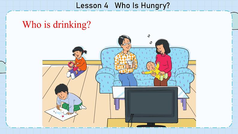 冀教版英语5年级下册 Unit 1 Lesson4  Who Is Hungry PPT课件08