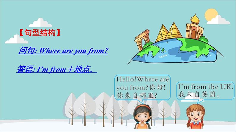 人教版（PEP）英语三年级下册 Unit 1 Welcome back to school-第四课时 Part B（Let's talk） 课件第8页