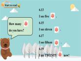 人教版（PEP）英语三年级下册 Unit 6 How many-第六课时 Part B（ Start to read ） --  Part C   （Story time） 课件