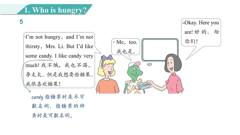 Unit 1 Lesson 4 Who Is Hungry_ 图片版课件+素材07