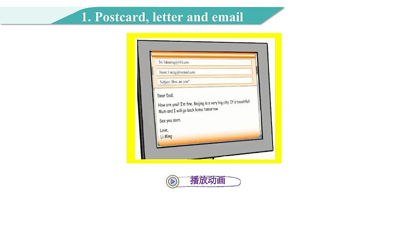 Unit 3 Lesson 13 Let's Buy  Postcards 图片版课件+素材04