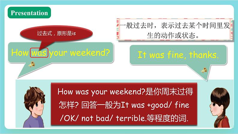 【公开课】Unit 2 Last weekend PA Let's learn 课件+教案+练习+素材05