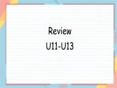 1A Review U11-U13课件 新概念英语青少版