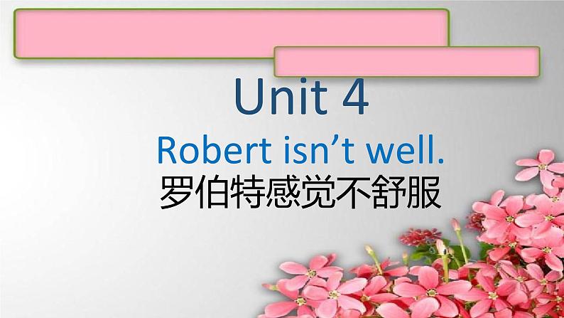 1A Unit 4课件新概念英语青少版01