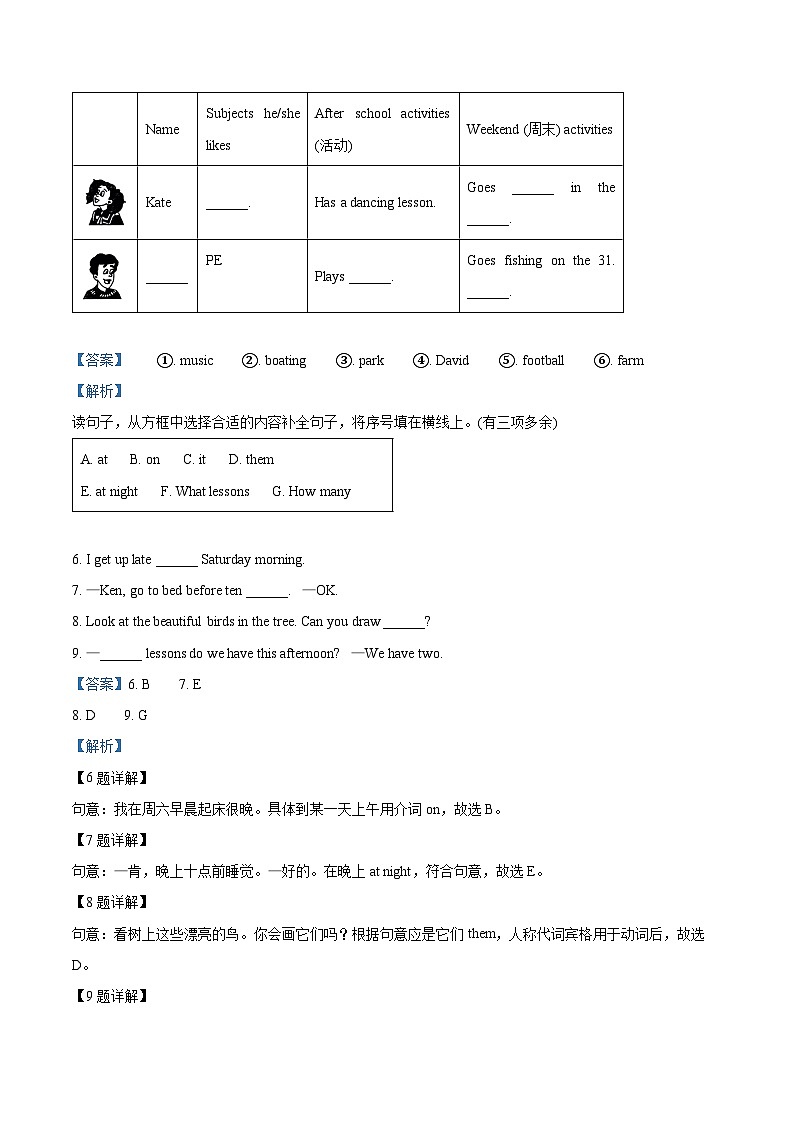 111，2022-2023学年江苏省常州市溧阳市译林版（三起）四年级下册期中阶段性练习英语试卷（）03