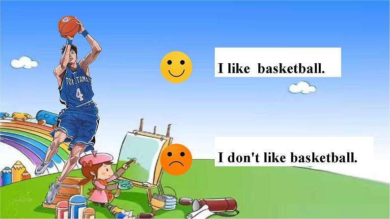 外研版（三起）英语三年级下册 M3U2 I don't like riding my bike课件第4页