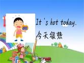 外研版（三起）英语三年级下册 M7U2 It's warm today.课件