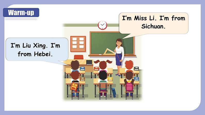 Unit1 Welcome back to school 第2课时（教学课件）PartA Let's learn&Let's chant-三年级英语下册同步精品系列（人教PEP版）02