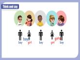Unit1 Welcome back to+school 第1課時（教學課件）PartA Let's talk&look and say-三年級英語下冊同步精品系列（人教PEP版）
