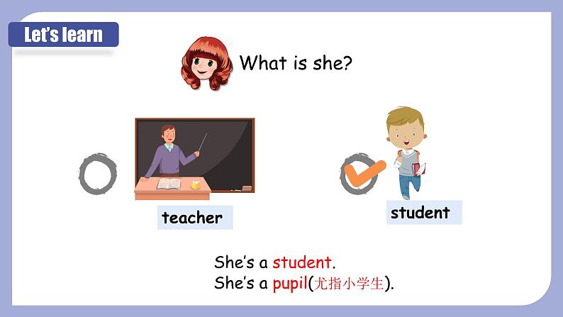 Unit1 Welcome back to school 第5课时（教学课件）PartB Let's learn&let's chant-三年级英语上册同步精品系列（人教PEP版）第8页