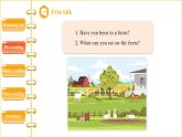 Unit 4 At the farm  Part B Read and write 课件（四下）