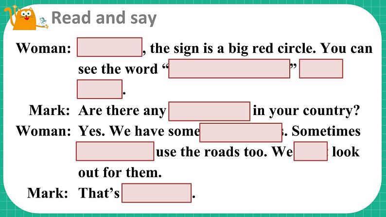 Module 3 Things we do Unit 8 Reading signs 第2课时（课件+素材）-2023-2024学年牛津上海版（三起）英语六年级下册04