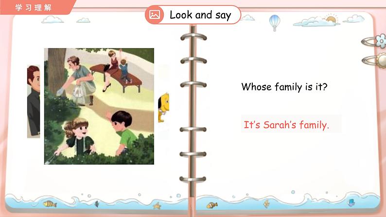 Unit 2 My family Part A Let’s learn 课件（三下）第4页