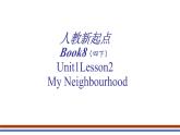 Unit 1 Lesson 2 My Neighbourhood 課件（人教新起點四下)