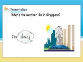 Unit 3  Weather Part B Let's learn 课件