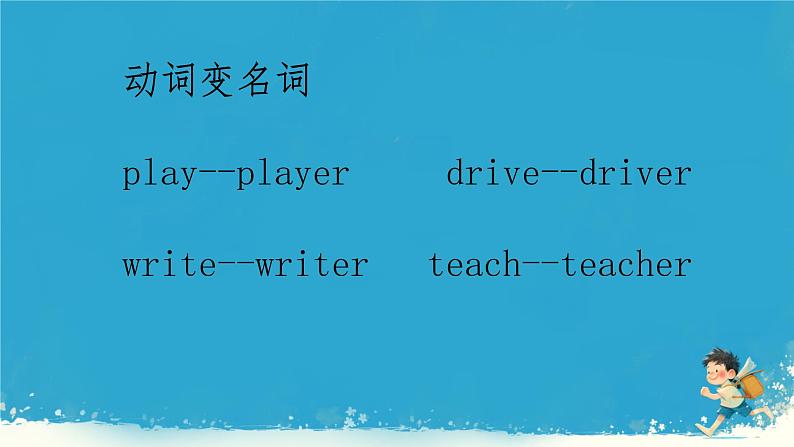 冀教版小学六年级英语下册Unit 1单元复习课件第5页