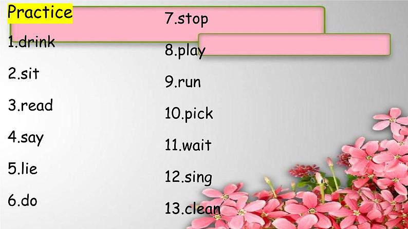 Oral Test课件  新概念英语（青少版）2A08