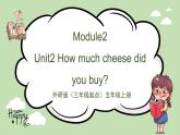 Module2 Unit2 How much cheese did you buy（课件＋教案＋练习）