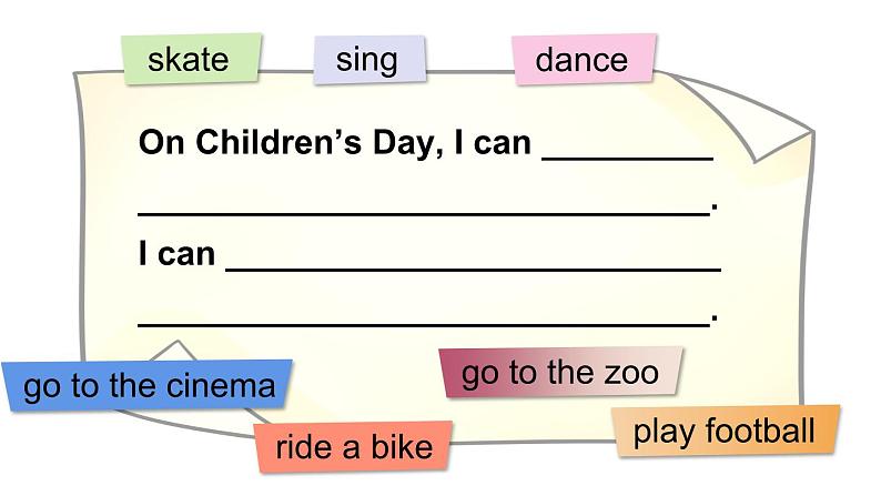 Module 4  Things we enjoy Unit 11 Children's Day 第2课时（课件+素材）-2023-2024学年牛津上海版（三起）英语四年级下册05