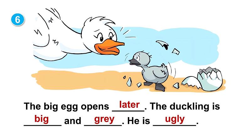 Module 4  Things we enjoy Unit 12 The ugly duckling 第3课时（课件+素材）-2023-2024学年牛津上海版（三起）英语四年级下册06