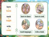 【松鼠课堂】外研社版小学英语五年级下册《Module2Unit1-She learnt English》课件+素材