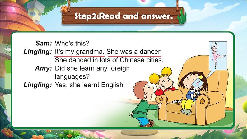 《Module2Unit1-She learnt English》（课件版权归属“松鼠课堂”，只供个人使用，请勿私自传播，违者必究）第8页