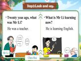 外研社版小学英语五年级下册《Module2Unit2-Mr Li was a teacher》课件+素材