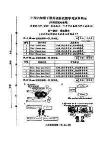 江苏省徐州市泉山区2023-2024学年六年级下学期4月期中英语试题